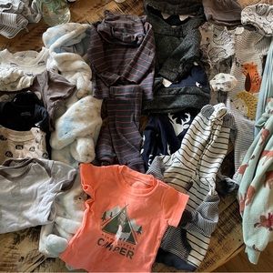 Baby forest theme 3 month